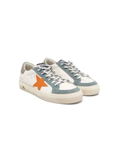 Golden Goose Kids Sneakers White