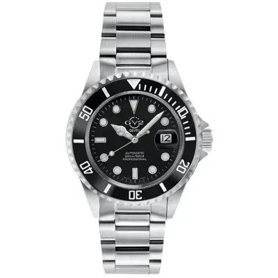 Pre-owned Gv2 $2695  - Liguria Diver - Black 42mm Stainless Steel Auto Swiss Watch 42247