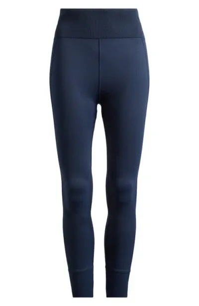 Halfdays Sophia Rib High Waist Legging In Navy