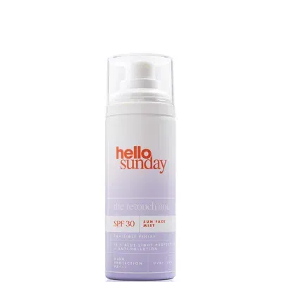 Hello Sunday The Retouch One Invisible Face Mist With Hyaluronic Acid Spf30 75ml In White