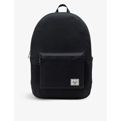 Herschel Supply Co Black Pacific Daypack Cotton-canvas Backpack