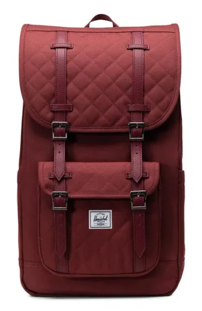 Herschel Supply Co . Little America Backpack In Burgundy