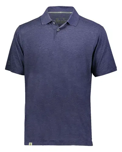 Holloway Repreve Eco Polo In Blue