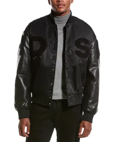 Hudson Jeans Hdsn Team Jacket In Black