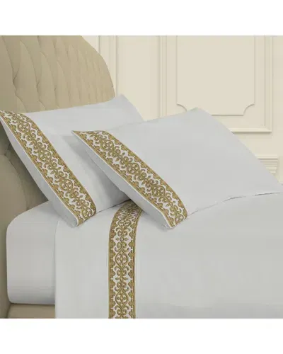 J Queen New York J. Queen New York 300 Thread Count Majestic Pillowcase Set In White