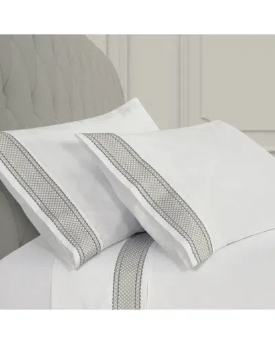 J Queen New York J. Queen New York 300 Thread Count Monarch Pillowcase Set In White