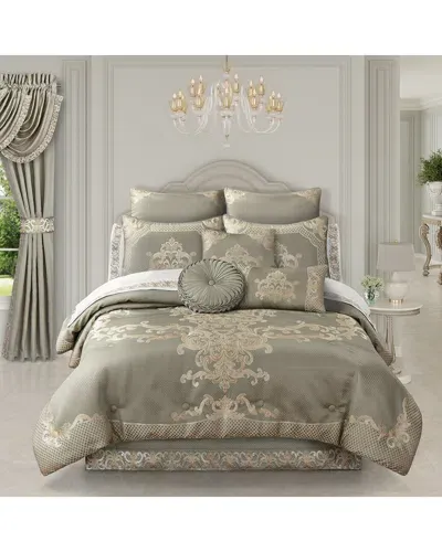 J Queen New York J. Queen New York Piazza Comforter Set In Green