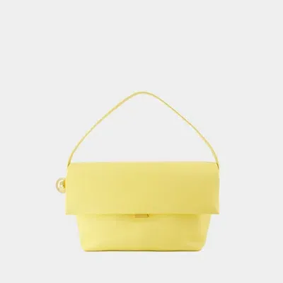 Jacquemus Women's Le Grand Rond Carre Bag In Yellow