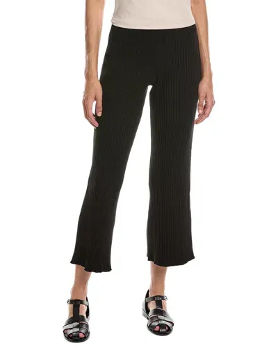 John Elliott Ginza Rib Cropped Pant In Black