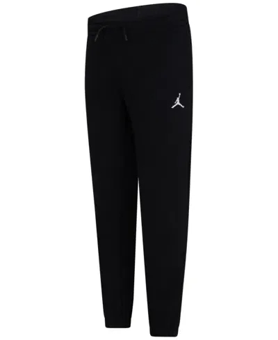 Jordan Kids' Big Girls Brooklyn Essentials Fleece Pants In 023black