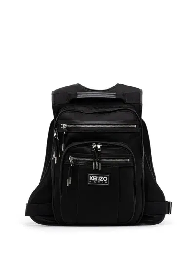 Kenzo Graphy Backpack In Black