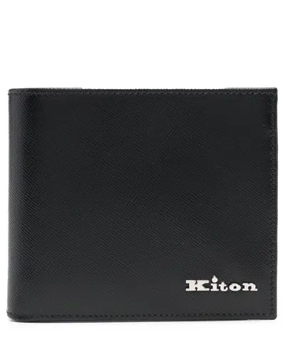 Kiton Wallet In Black