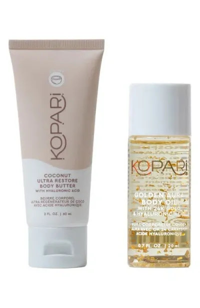 Kopari Hydration Hideaway Set (limited Edition) $27 Value In White