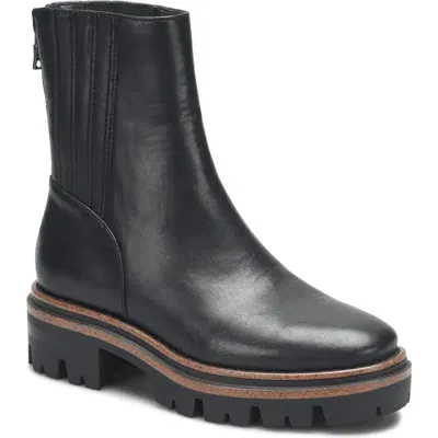 Korks Vivi Lug Sole Boot In Black