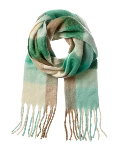 La Fiorentina Plush Scarf In Beige