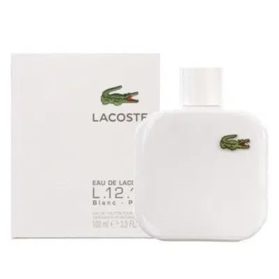 Lacoste Eau De  L.12.12 Blanc Eau De Toilette  Men's Cologne 3.3 oz In Multi