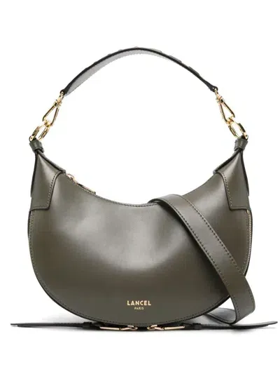 Lancel Origami Small Hobo Bag In Yy Dark Khaki