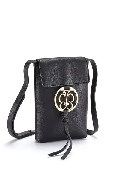 Lascana Women's Butterfly Clasp Mini Bag In Black