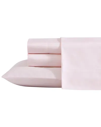 Laura Ashley 800 Thread Count Cotton Sateen Blend 4-pc. Sheet Set, Queen In Pink