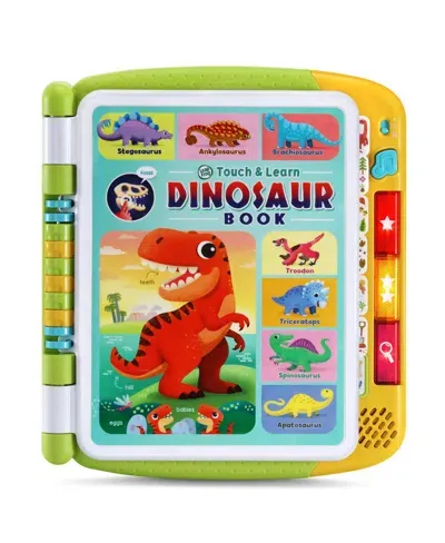 Leapfrog Kids' Touch And Learn Dinosaur Book Alphabet Toys In Multi