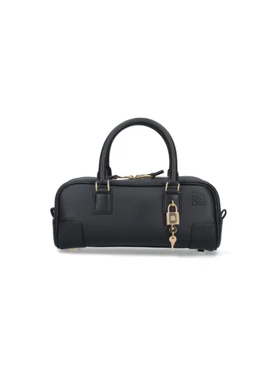 Loewe 'amazona 23' Crop Handbag In Black  