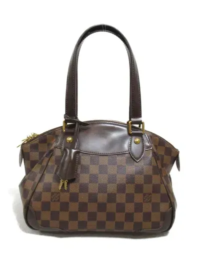 Pre-owned Louis Vuitton 2012 Verona Pm Shoulder Bag In Brown