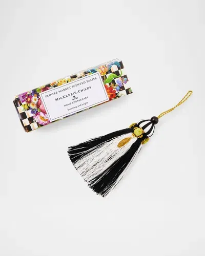 Mackenzie-childs Flower Market Scented Tassel In White