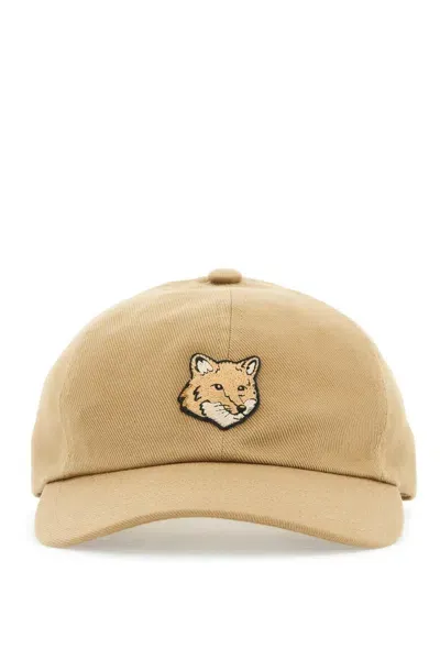 Maison Kitsuné Maison Kitsune Bold Fox Head 6p Baseball Cap