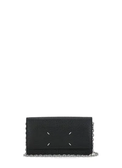 Maison Margiela Four Stitches Wallet In Black