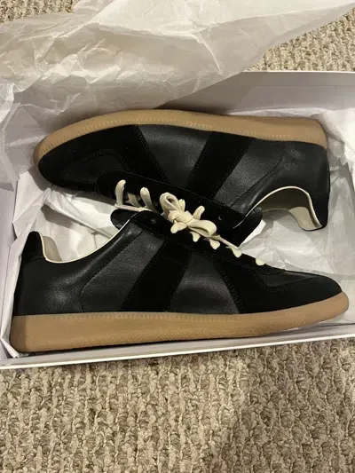 Pre-owned Maison Margiela Gat Low Vnds Shoes In Black