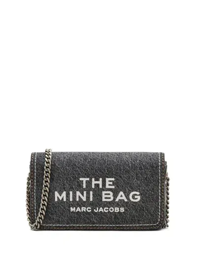 Marc Jacobs The Denim Crossbody Bag In Black