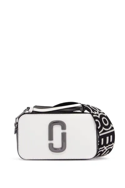 Marc Jacobs The Snapshot Camera Bag In Black/white (black)