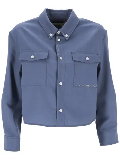 Marni Shirts In Blue