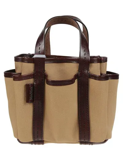 Max Mara Totes In Brown