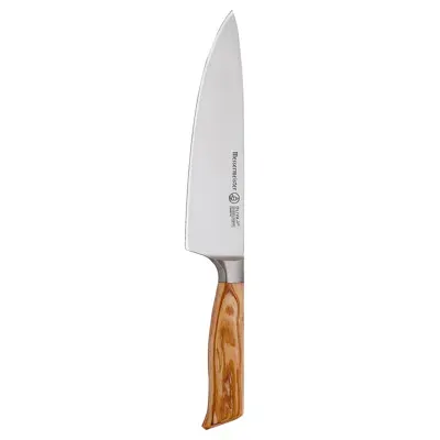 Messermeister Oliva Elite 8-inch Stealth Chef's Knife In Brown