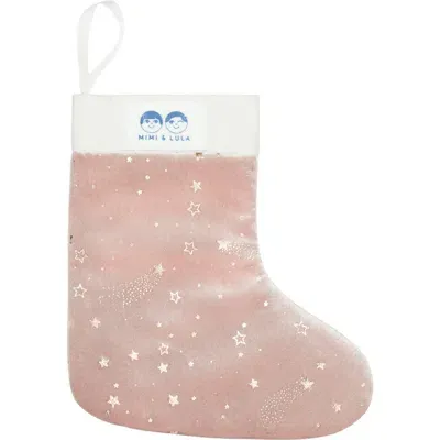 Mimi & Lula Kids'  Holiday Stocking With Hair Accessories In White