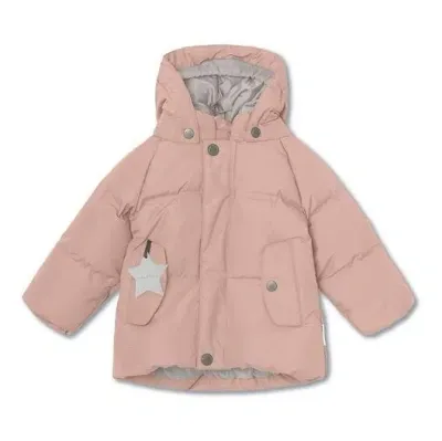 Mini A Ture Kids' Cameo Rose Brown Woody Jacket In Pink