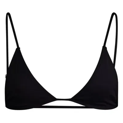 Minimale Animale Women's Lucid Bikini Top - Dark Seas Black