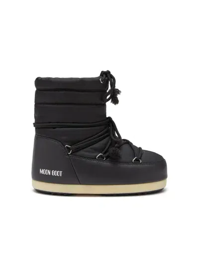 Moon Boot Kids' Icon Boots In Black