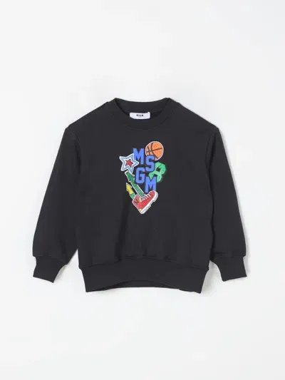 Msgm Sweater  Kids Kids Color Black In Schwarz