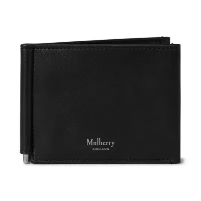 Mulberry Camberwell Money Clip Wallet In Black