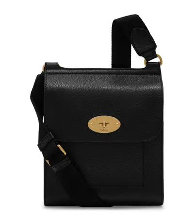 Mulberry Small Leather Antony Cross-body Bag In Black