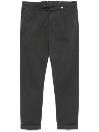 Myths Tapered Chino Trousers In Grey