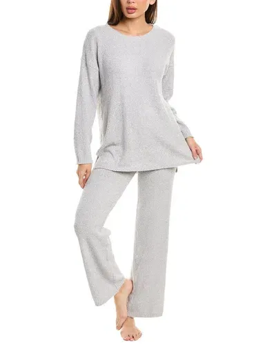 N Natori 2pc Aura Pajama Pant Set In Grey