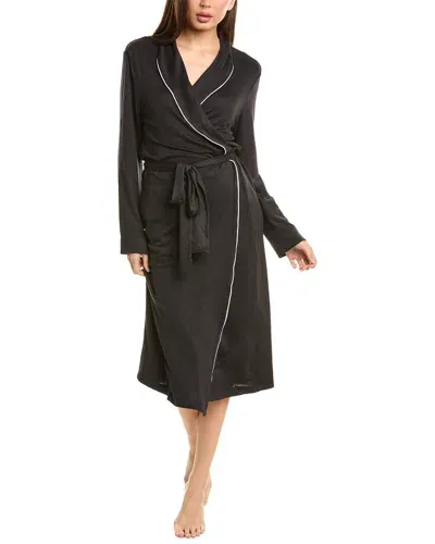 N Natori Oasis Robe In Black