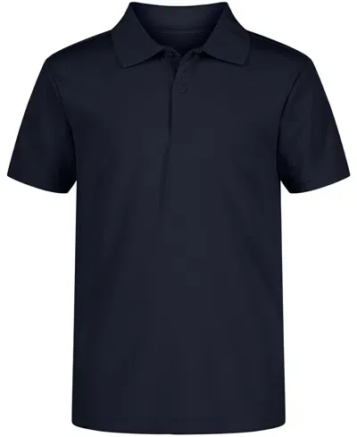 Nautica Kids' Husky Boys Performance Stretch Polo In 410 Navy