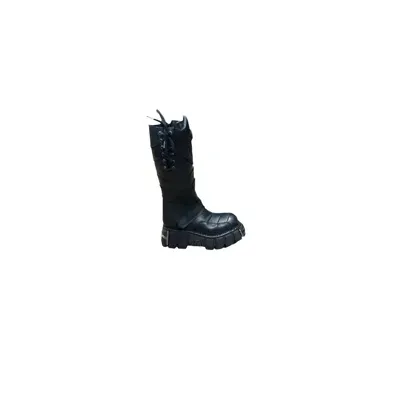 New Rock Men's High Boot 745 In Black