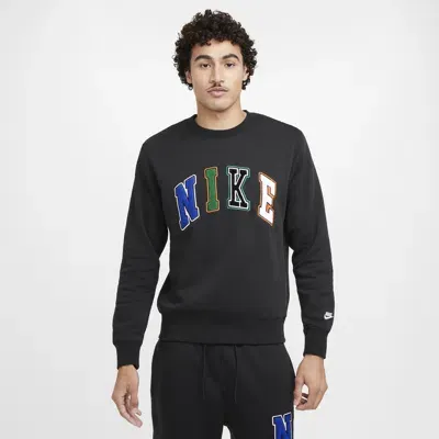 Nike Mens  Club Bb Crew Letters In White/black