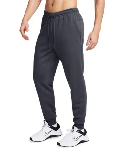 Nike Men's Primary Dri-fit Uv Versatile Jogger Pants In Obsidian/heather/obsidian