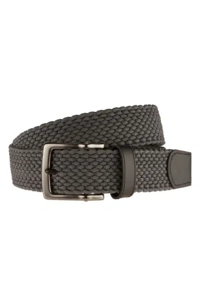 Nike Stretch Woven Belt In Grey